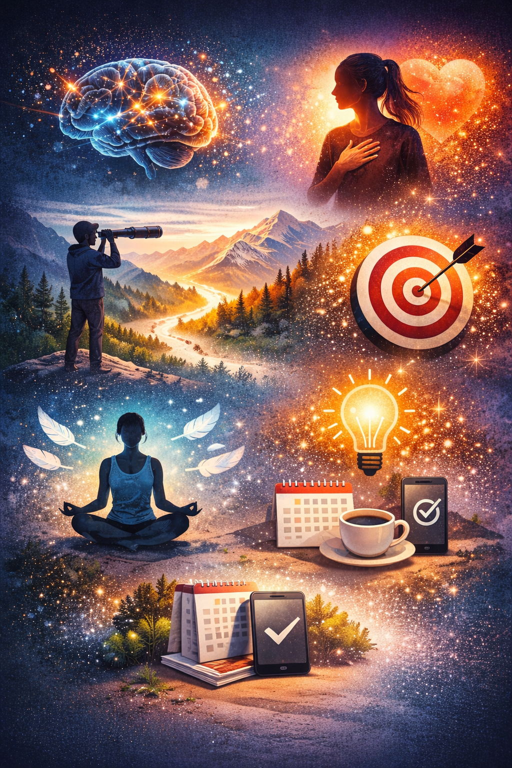 Mental clarity through visualization